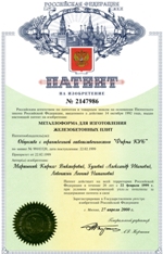 Свидетельство РАО № 6861